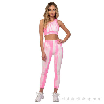 Skinny Long Pants Trainings Set fyrir konur